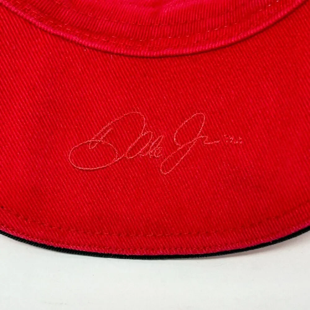 Dale Earnhardt Jr NASCAR Youth Visor Hat Cap Red Chase Child Kids Boys Girls